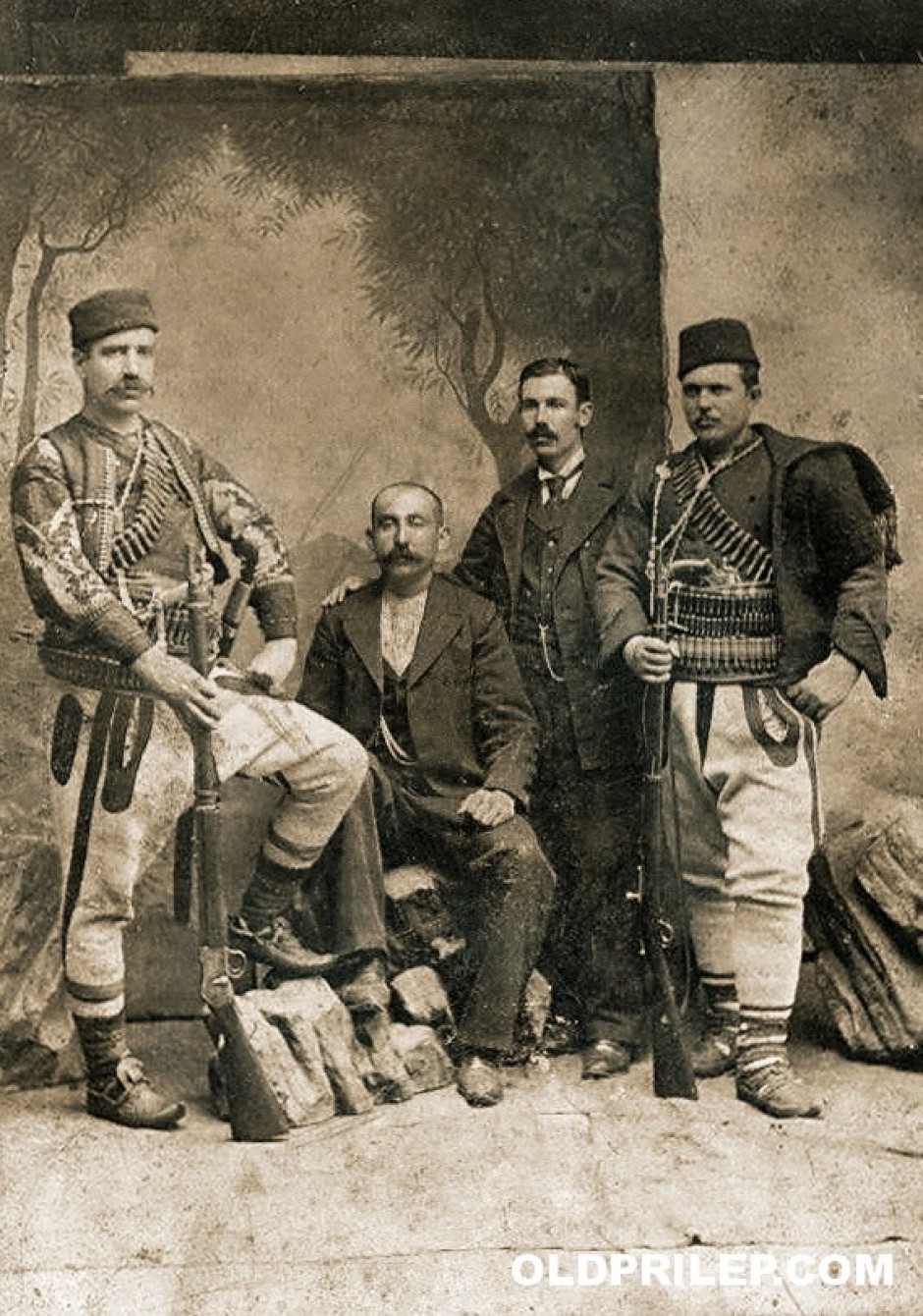 Војводата Мирче Ацев сликан во Софија...