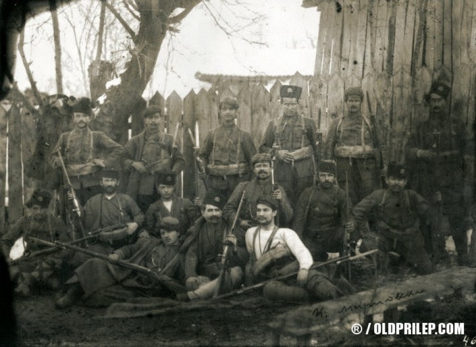 Чета од ВМРО на војводата Коста Мариовски...