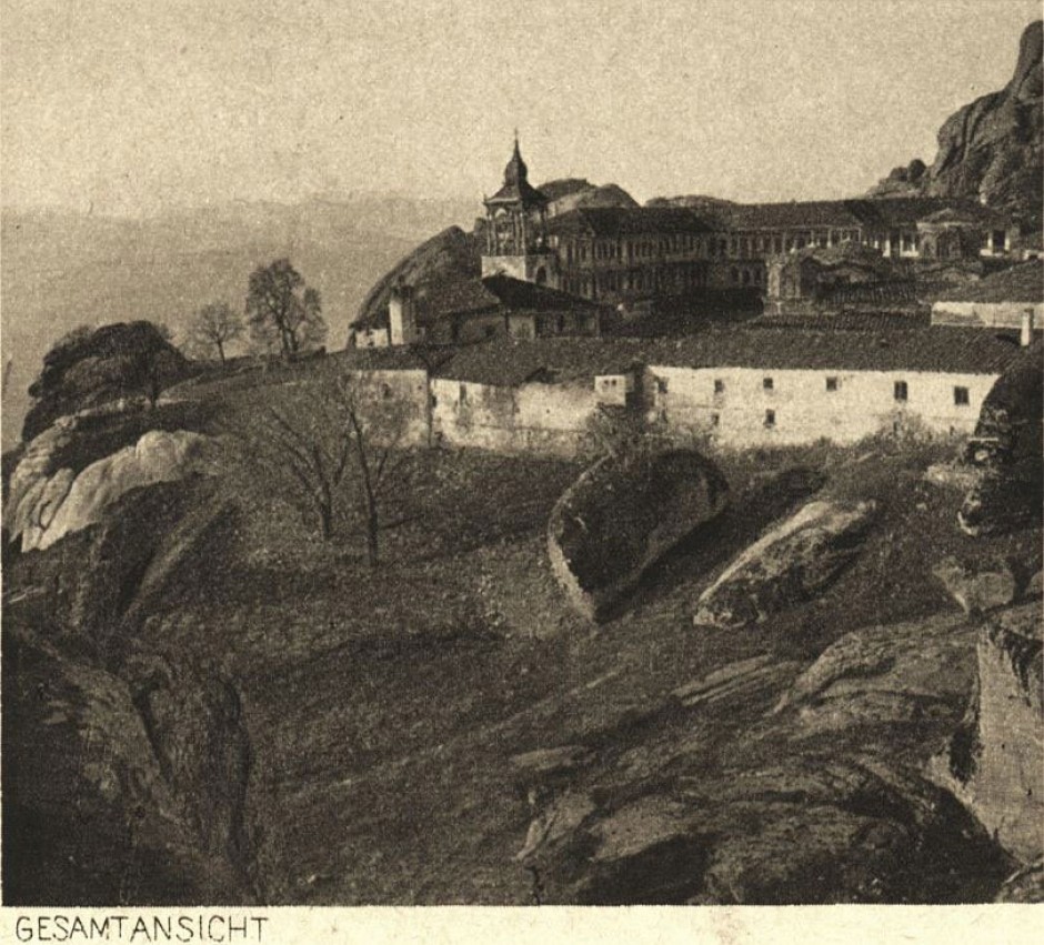 1917: Манастирот Успение на Пресвета Богородица - Трескавец ...