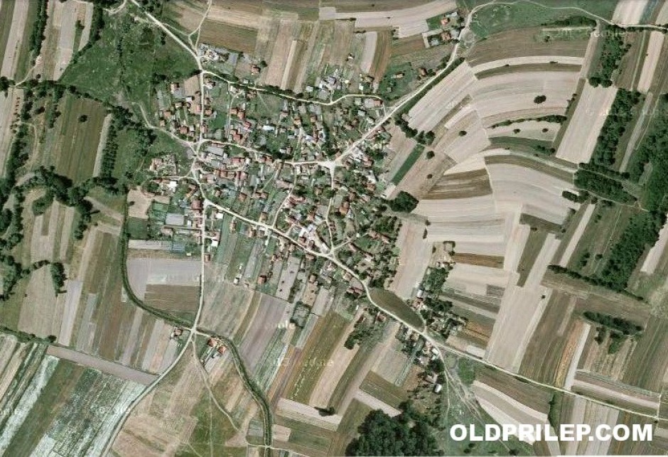 Сателитска снимка на Секирци
