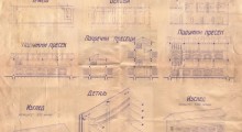 30те години од минатиот век: Нацрт план за „модерна сушница за дуван Тип-Е“