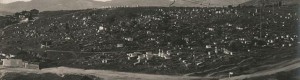 1917: Жичарницата кај градските гробишта...