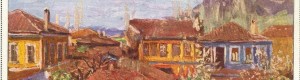 Алберт Гартман: „Улица во Прилеп“, 1916 година
