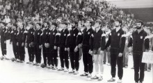 1987: Екипата на Југославија на ракометниот турнир - „Трофеј на Југославија“