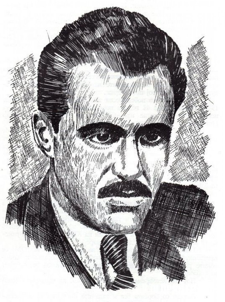 Ѓоре Симо Дамески (Боксерот), (1922-?) Илустрирал: академски сликар Иван Велков во 1972/73 година.