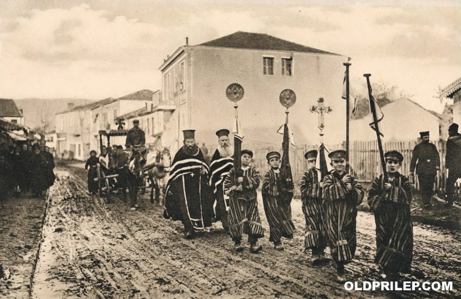 Прва светска војна: „Погреб на цивилна жртва од непријателска граната“