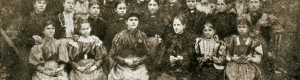 Учебна 1897/98: Третиот клас од женското училиште во Прилеп...