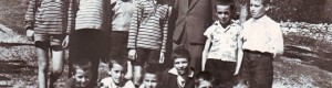 1961/62: Милан Башески - Баше со соучениците од III одделение при ОУ „Свети Климент Охридски“ во Варош.