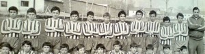 1976: Пионерите од ФК „Победа“.