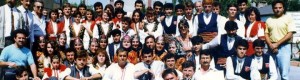 1991: КУД „Моминок“ сликани со колеги од другите балкански земји во Ешме (Турција)