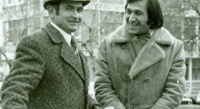 70те години од минатиот век: Александар Ивановски Глоговичанец (лево)